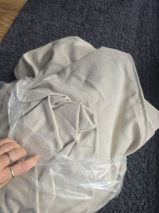 Vimle Hallarp beżowy.  Pokrycie fotela. Ikea.