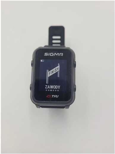 Sigma iD TRI zegarek triathlonowy GPS puls barometr 5ATM