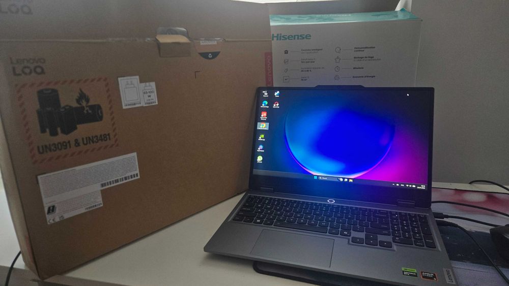 Laptop Lenovo LOQ 15AHP10 Ryzen 5 RTX 5050 16GB 512GB SSD Stan idealny Gwarancja
