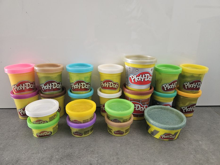 Ciastolina PLAY DOH zestaw zabawek + pudełko gratis