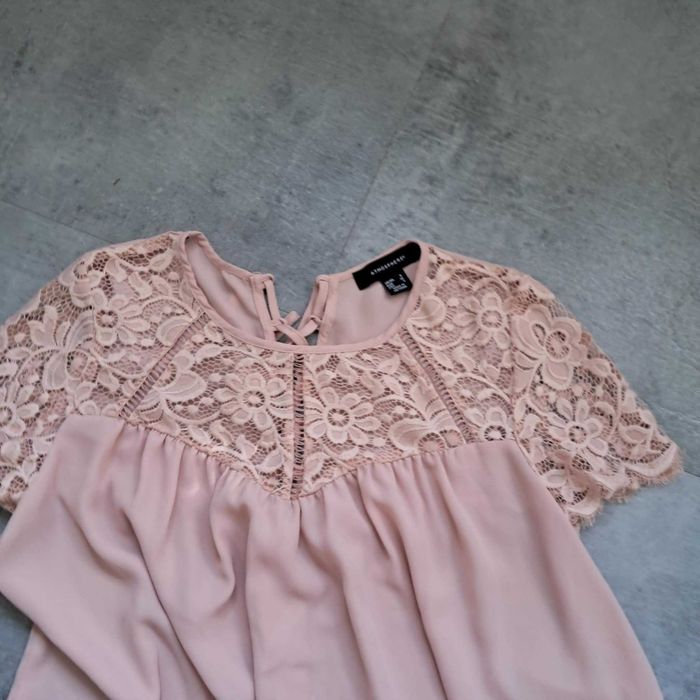 Bluzka z krótkim rękawem w stylu boho