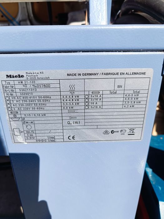 Гладильний каток міле hm 21-100
