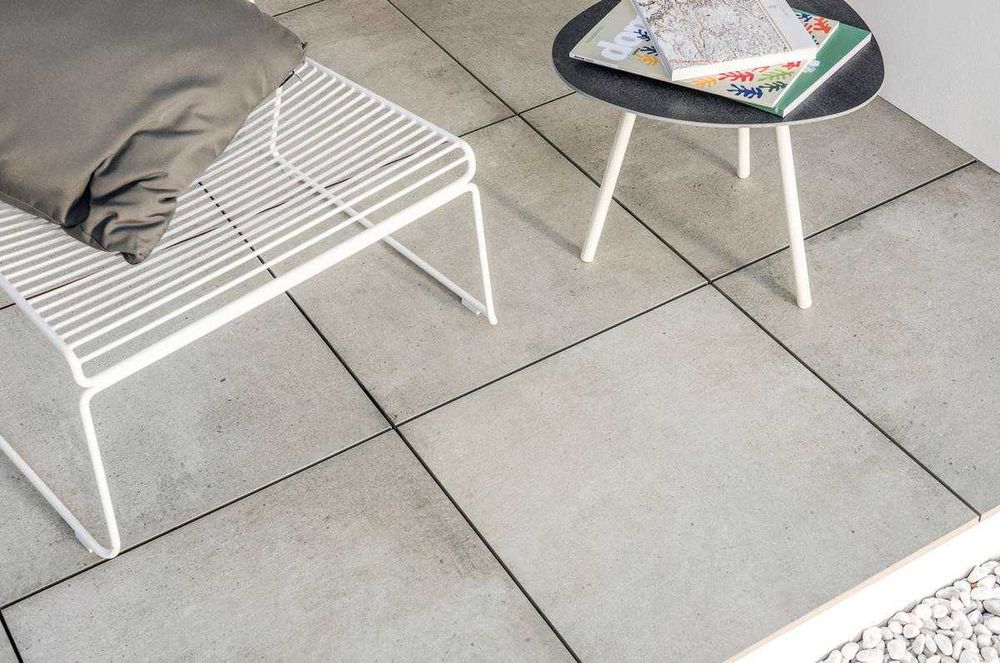 WYPRZEDAŻ!!! PŁYTA TARASOWA GRES 2.0 CM2 Teknostone light grey 100x100