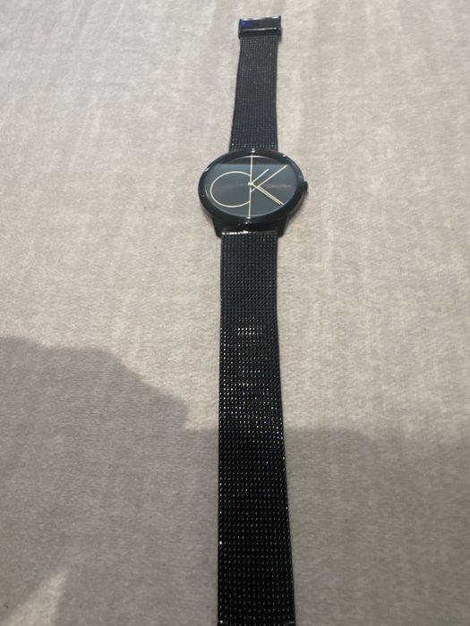 Relógio Calvin Klein CK Swiss Made Preto – Design Minimalista