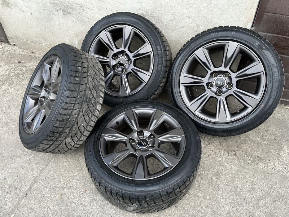 (317)Koła, Felgi 5x112 17” OEM Audi, A4, a5, a6, Grafit