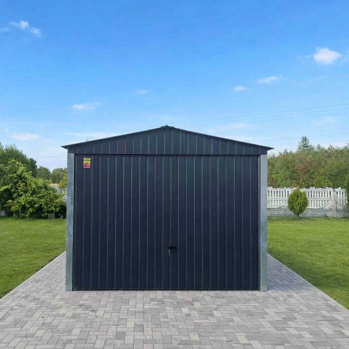 Garaż Blaszany 3x5 Brama Podnoszona