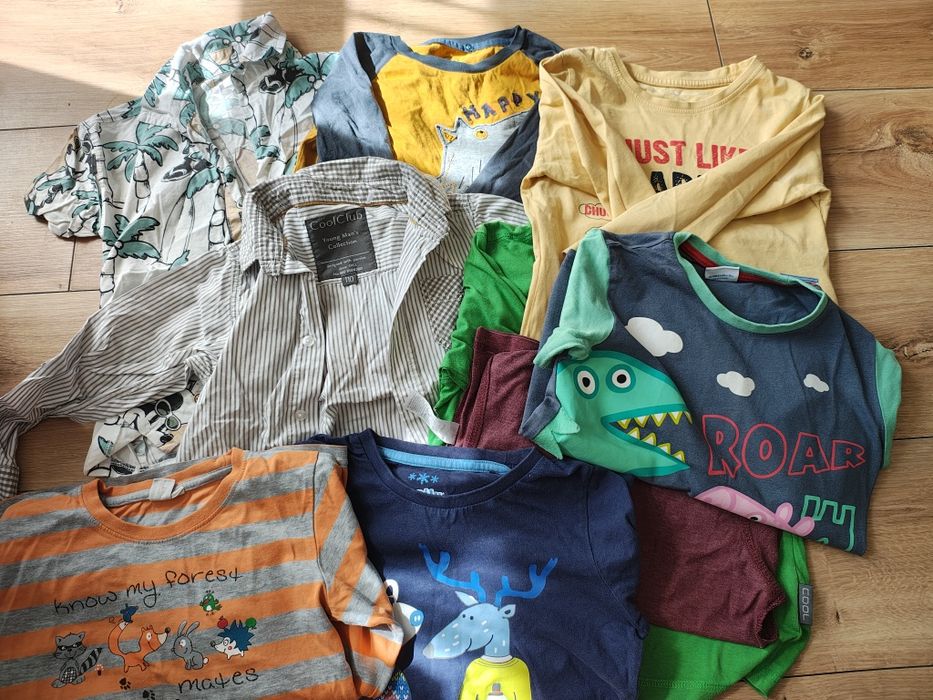 Paka ubrań dla chłopca r. 110 Reserved, Zara, h&m