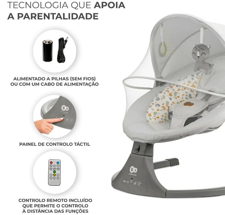 Espreguiçadeira Kinderkraft Lumi 2