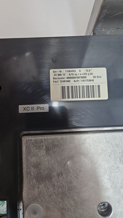 Комп'ютерні ваги BIZERBA XC II 800 Pro 
Сучасна комп'ютерна система у