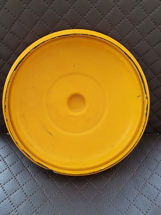 Pokrywka emaliowana 20 cm PRL