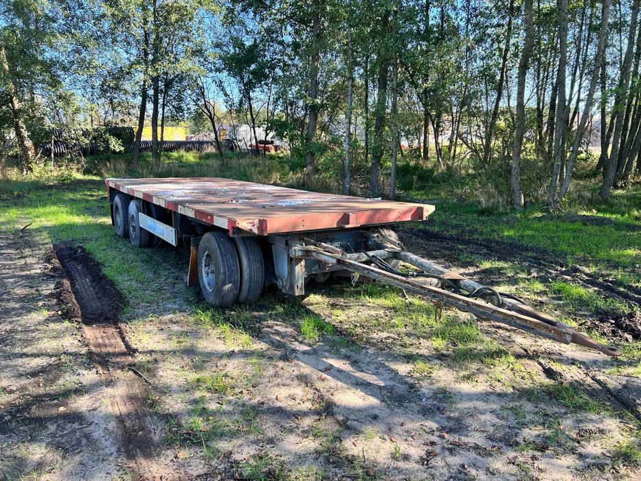 Wabco Wabco 3-assigne aanhange  Wabco Na Krańcu Przyczepa Platforma Uciąg