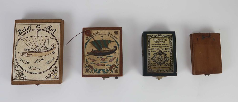 bússolas com relógio de sol, CADA