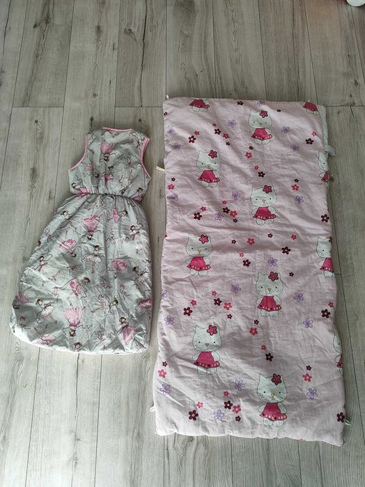 Dwa śpiworki do przedszkola BOBO pościel przedszkolaka