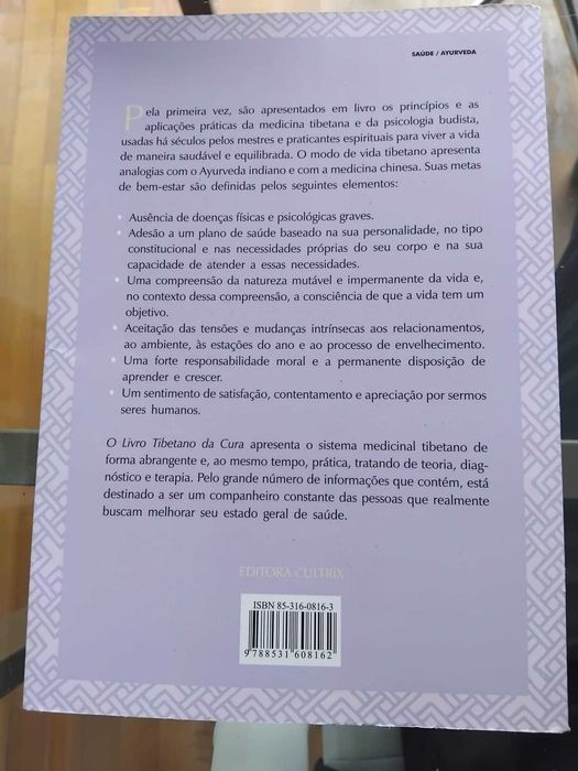 O livro tibetano da cura