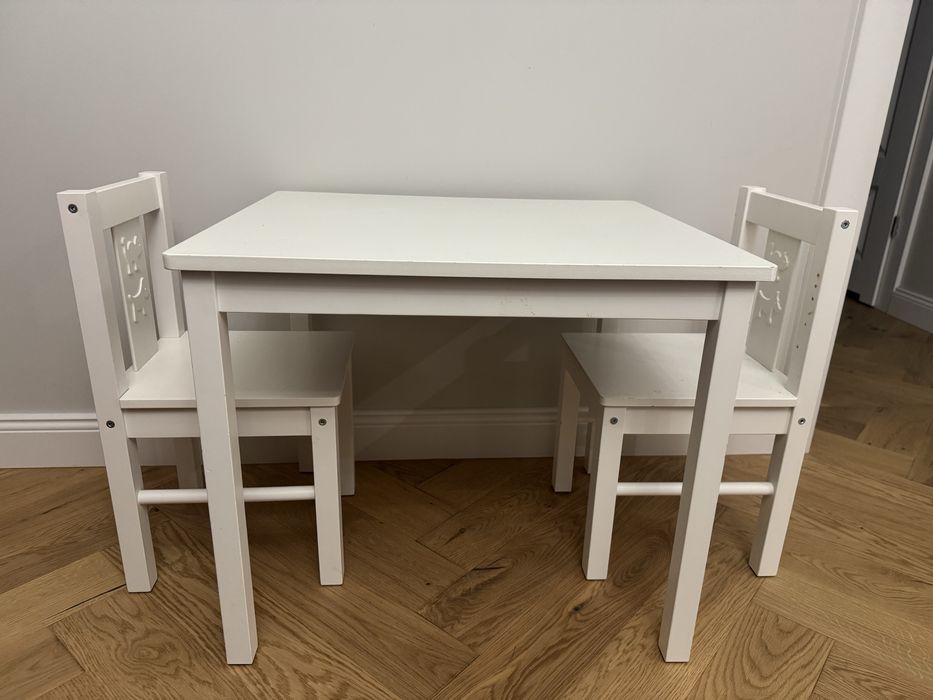 Ikea Kritter komplet stolik+2 krzesełka