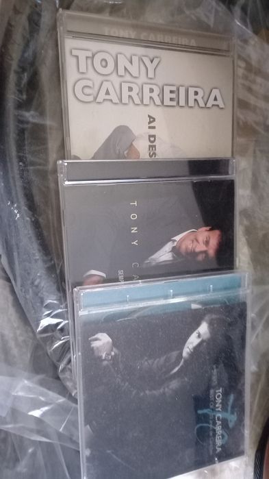 Pack 3 CDs 5 Livros Tony Carreira A Vida que escolhi novos