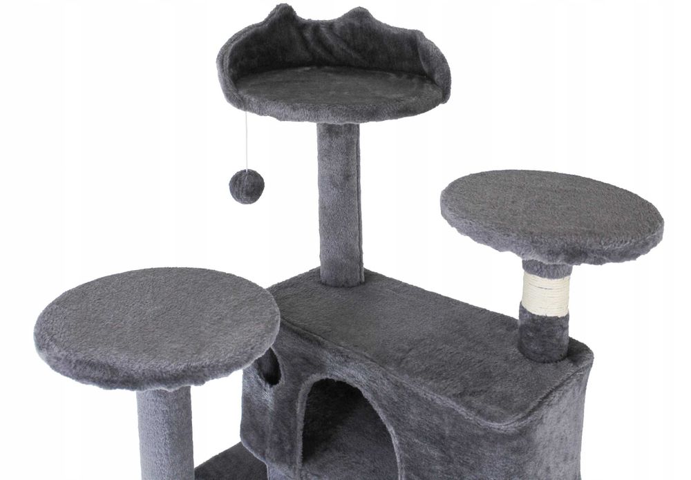 Drapak Legowisko Dla Kota Drzewko Budka Słupek Kulka kot Domek Zabawka