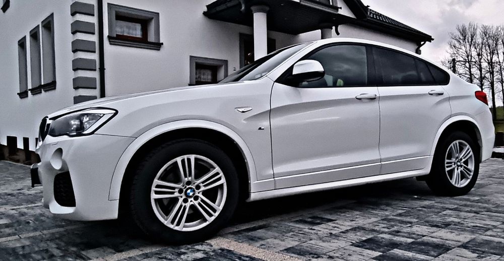 Auto do ślubu Mercedes E AMG oraz  BMW X4M  biały idealny  na wesele!