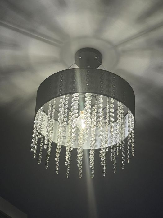 Lampa Glamour z kryształkami
