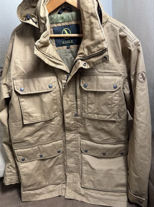 Aigle куртка парка демісезонна утеплега нова практична оригінал