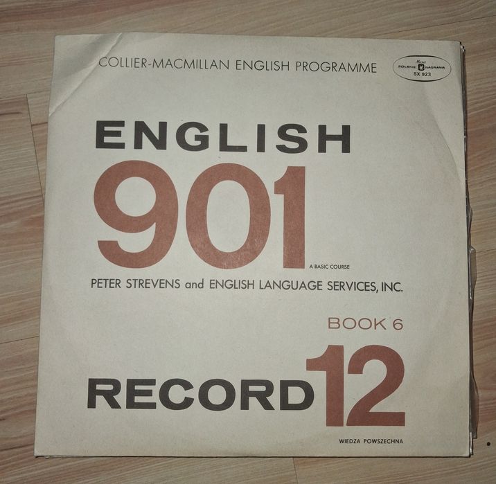 Płyty Winylowe Komplet 12 części English 901 Peter Strevens