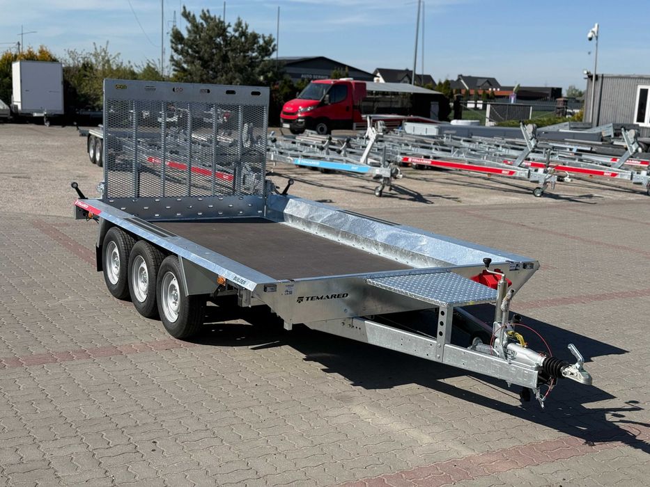 Przyczepa pod minikoparkę 400x182 TEMARED BUILDER4018 DMC3.5T