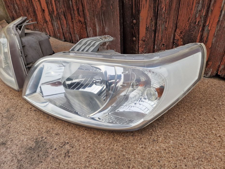 Lampy przód chevrolet t250 aveo lift europa komplet