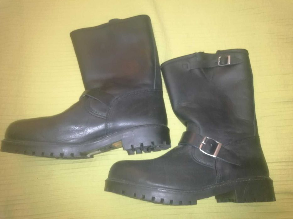 botar motard marca Motor Cycle 43 novas em couro