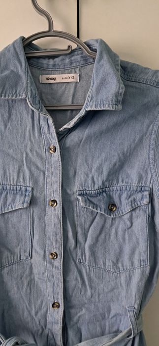 Sukienka jeansowa XXS Sinsay