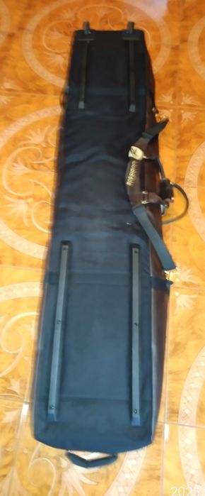 Кофр ROSSIGNOL кожаный для лыж/сноубордов на колесах