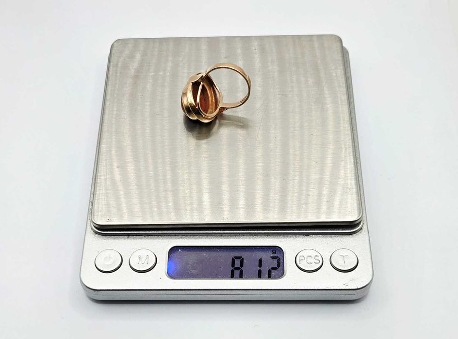 Pierścionek Złoty 585 waga 8,12gr Rozmiar 17