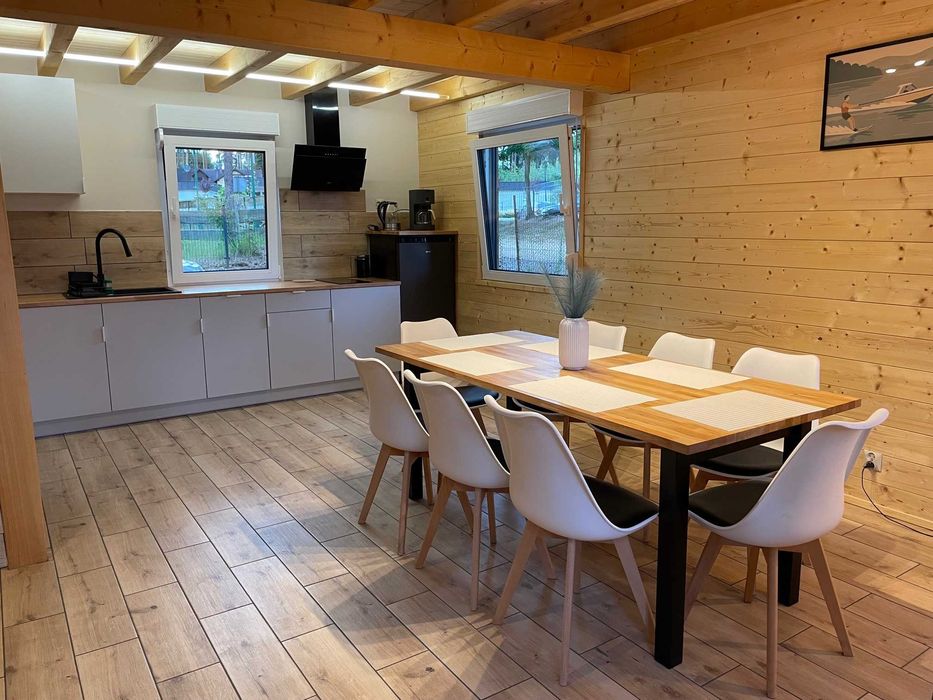 Domek nad jeziorem 6-8 osób na Sylwestra w Wieleniu. Domek na wynajem