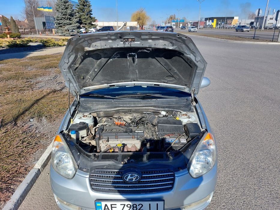 Авто Hyundai Accent 2008г.  1.4 газ/бензин