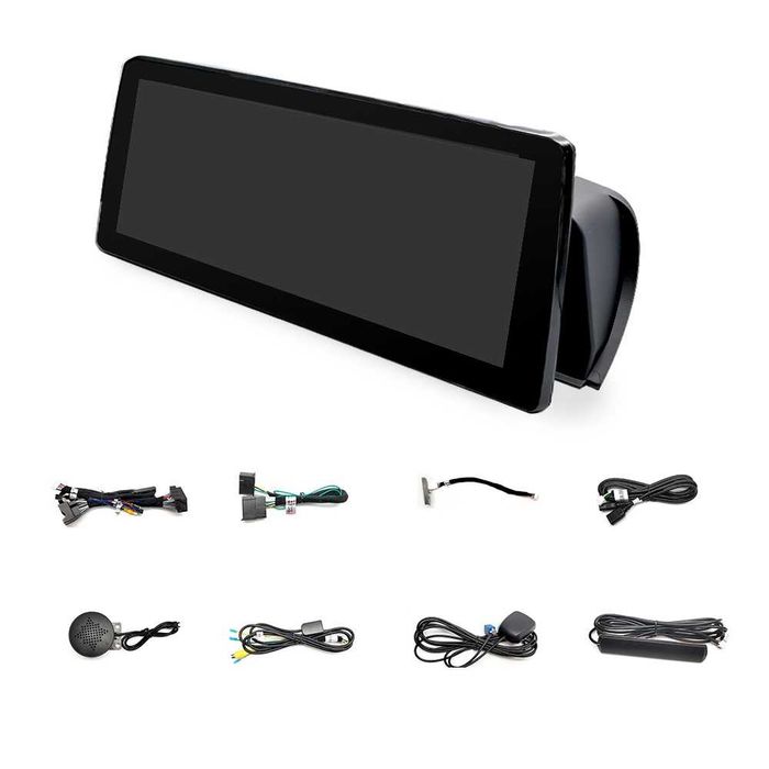 CarPlay Android Auto Radio DAB+ GPS Nawigacja WiFi 4G USB MP3 YouTube Bluetooth Android BMW 7 E65 E66 BOSE BMW E90 E91 E92 E93