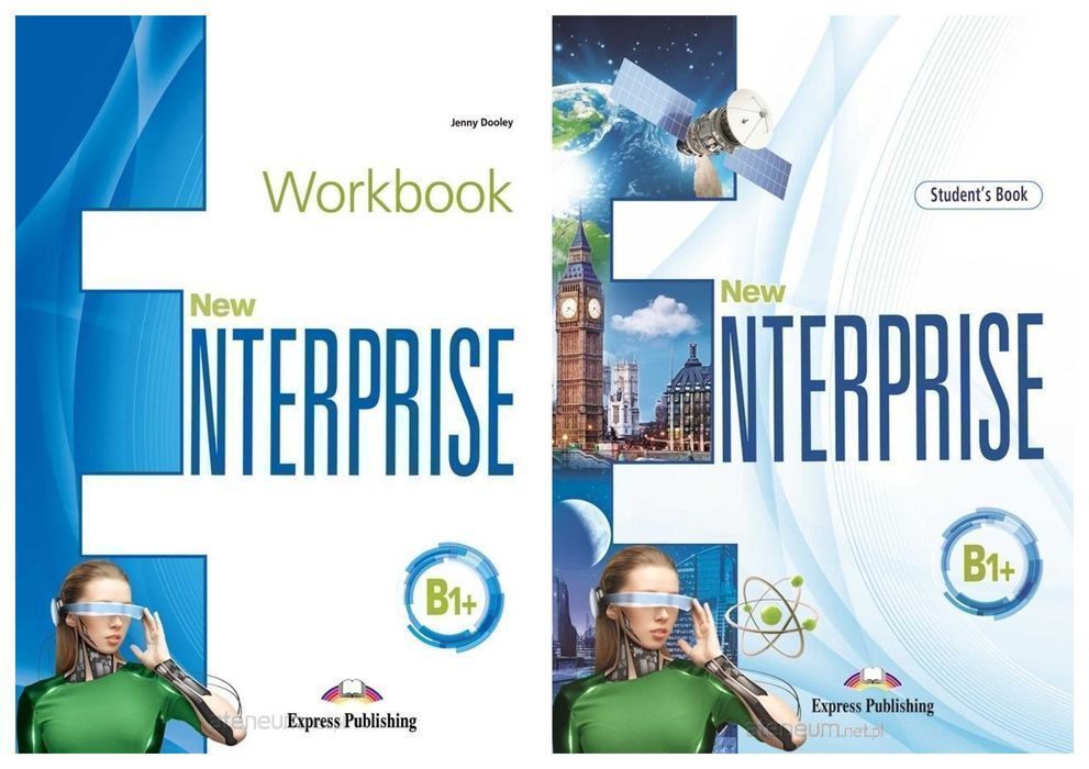 New Enterprise B1+ PODRĘCZNIK + ĆWICZENIA + kody