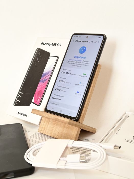 6/128Gb Samsung A53 5G Відмінний стан! Гарантія!
