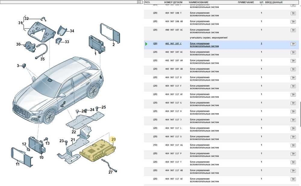 Блок zFAS Кругового Обзора Камер 360° Audi Porsche VW Urus Bentayga