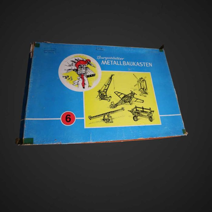 Konstruktor zabawka  Nr 6 Metal Baukasten  DDR b4/121475