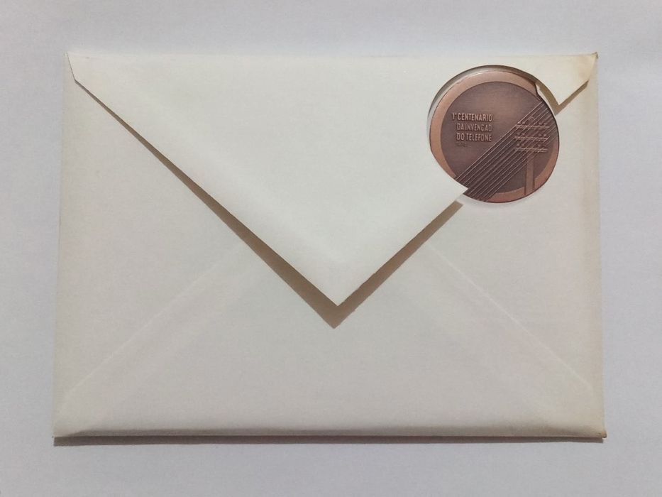 Filo-Medalhística - Centenário da Invenção do Telefone