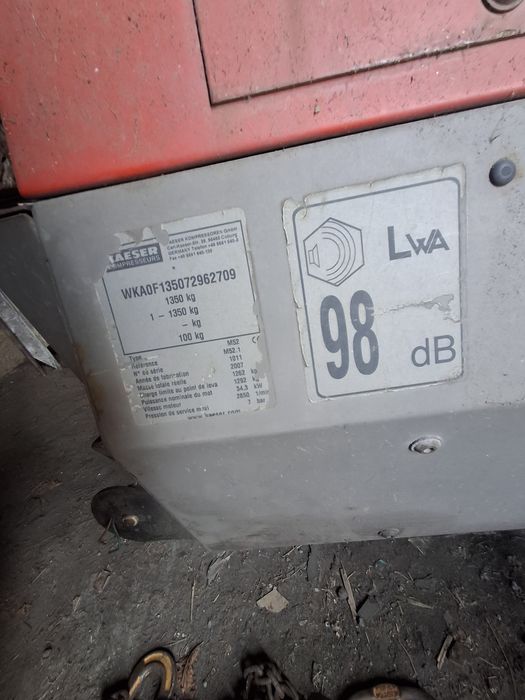 KAESER M52 34 кВт гвинтовий компресор 7 bar Німеччина
