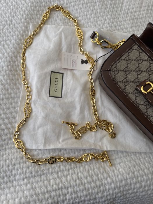 Torebka skórzana Gucci