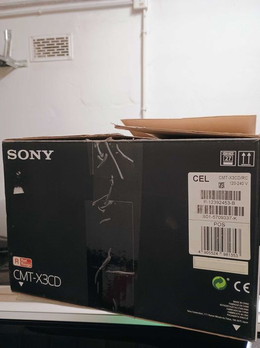 Sony CMT-X3CD bluetooth, cd, usb,fm