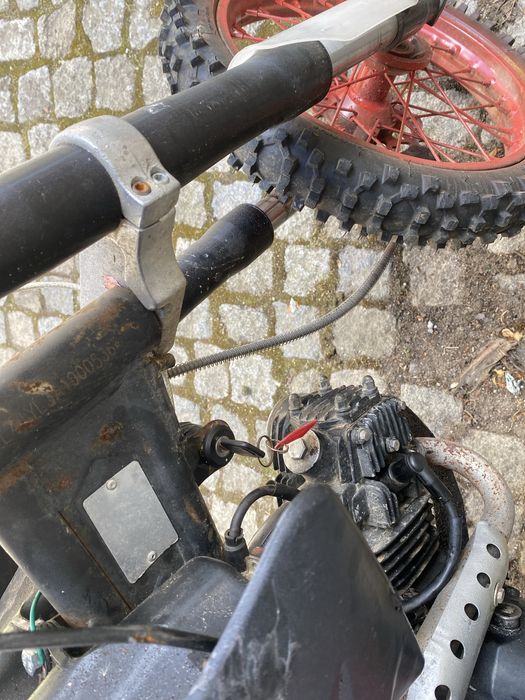 Pitbike 125cc usada a andar muinto bem