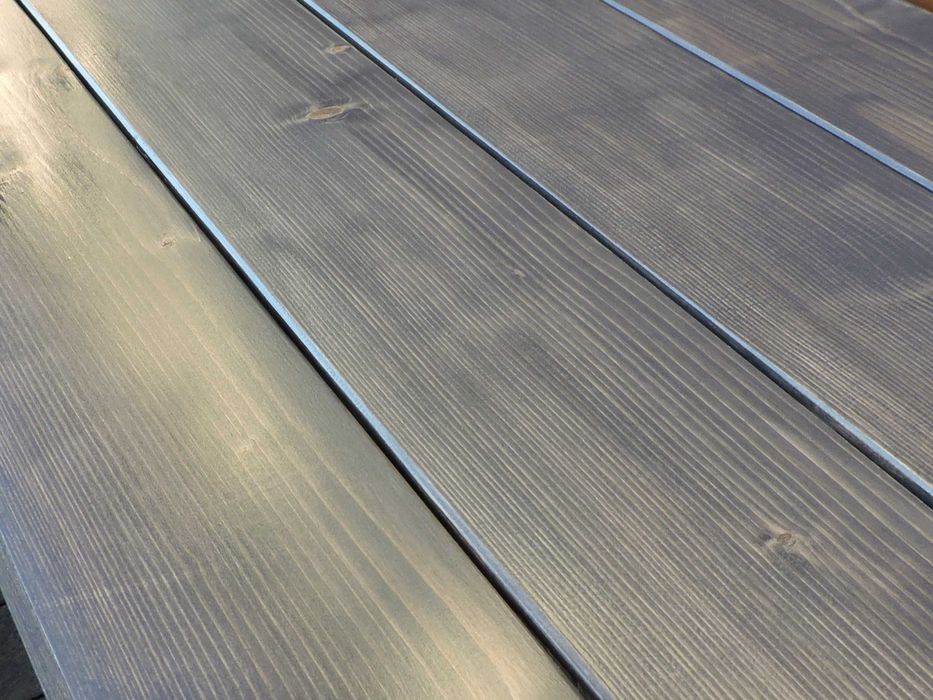 Komplet ogrodowy stół 200 cm, 2 ławki, 2 krzesła – solidne WYSYŁKA