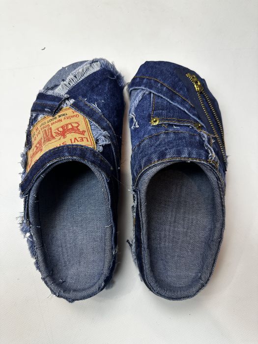 Crocs x Levis кастом кастомные кроксы 42-43