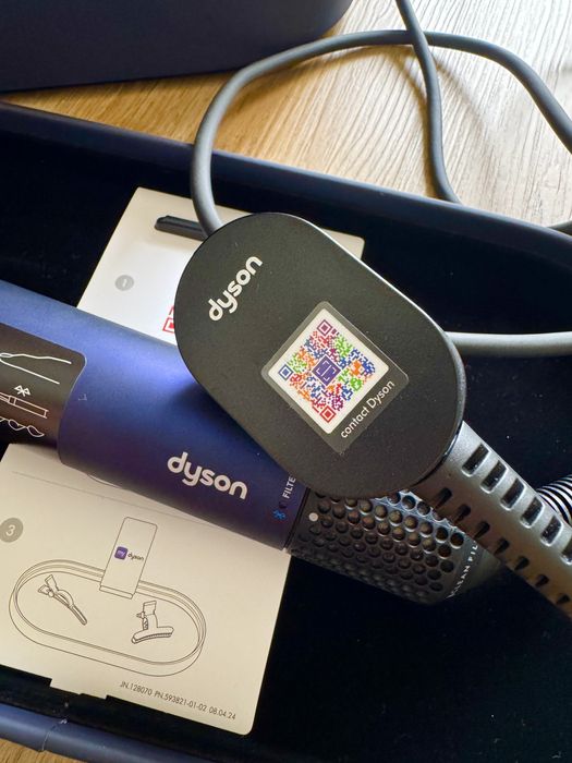 Dyson Airwrap ID Azul e Dourado NOVO