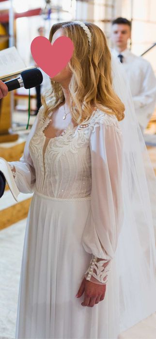 Oryginalna suknia ślubna z salonu Margarett