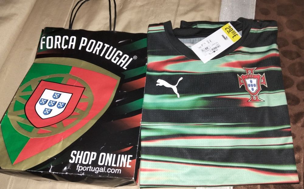camisola de Portugal novo