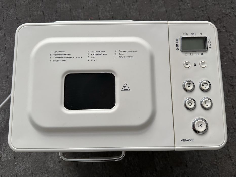 Хлібопічка kenwood bm 250 480w 1кг пече пасхи