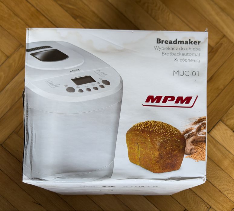 Wypiekacz do chleba MPM MUC-01 nigdy nie uzywany.